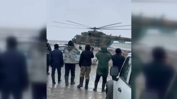 Реки вышли из берегов в Западном Казахстане