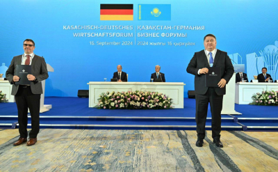 Германия и Казахстан договорились о строительстве нового аэропорта в Жетысу