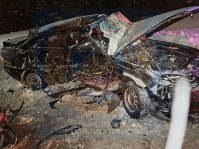 На трассе в Татарстане водитель LADA погиб в лобовом столкновении с Kia