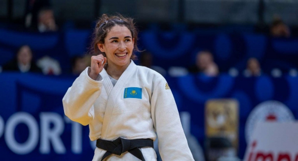 Абиба Абужакынова завоевала бронзу на турнире Grand Slam в Душанбе