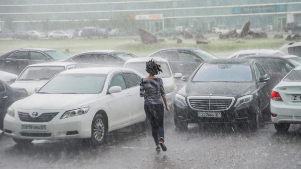 Дожди, ветер и мокрый снег ожидаются на большей части территории Казахстана в четверг
