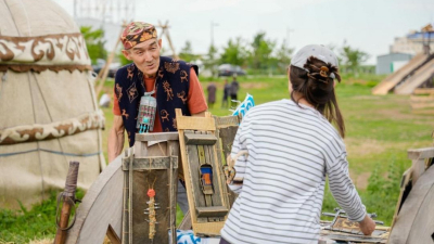 Этноаул «JETI QAZYNA» открыли в Астане