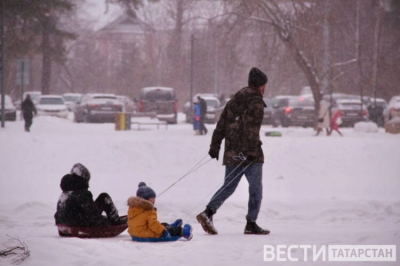 В Татарстане ожидается резкое похолодание до -35