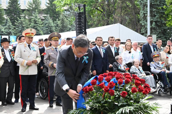 80-ю годовщину Победы в Великой Отечественной войне отпраздновали в Алматы