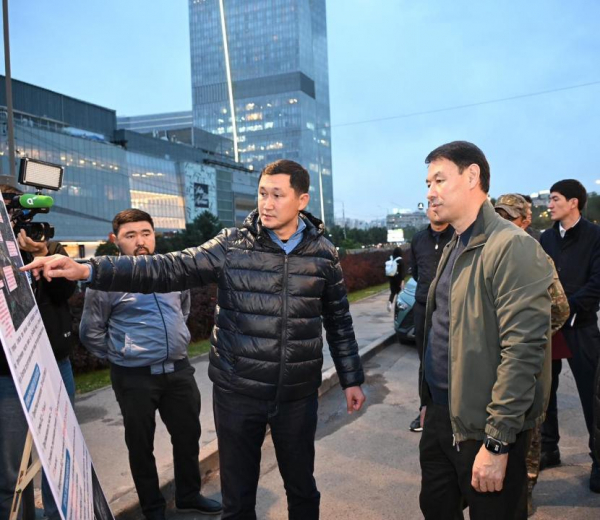 Дархан Сатыбады объявил выговор акимам за асфальт и брусчатку в Алматы